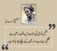 بخیل آدمی کی دولت